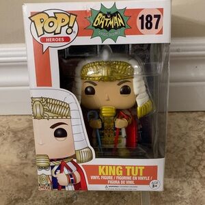 Funko Pop! Batman Classic Series King Tut Figure - Red and Gold 187 NEW